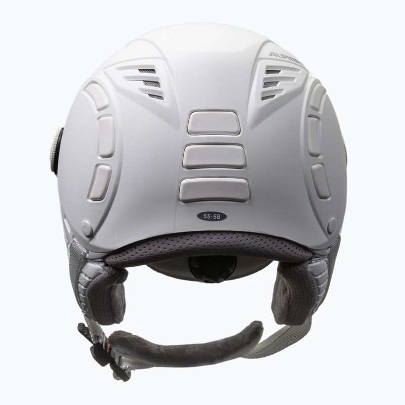 Lyžiarska prilba Alpina Jump 2.0 VM white/gray matt 15