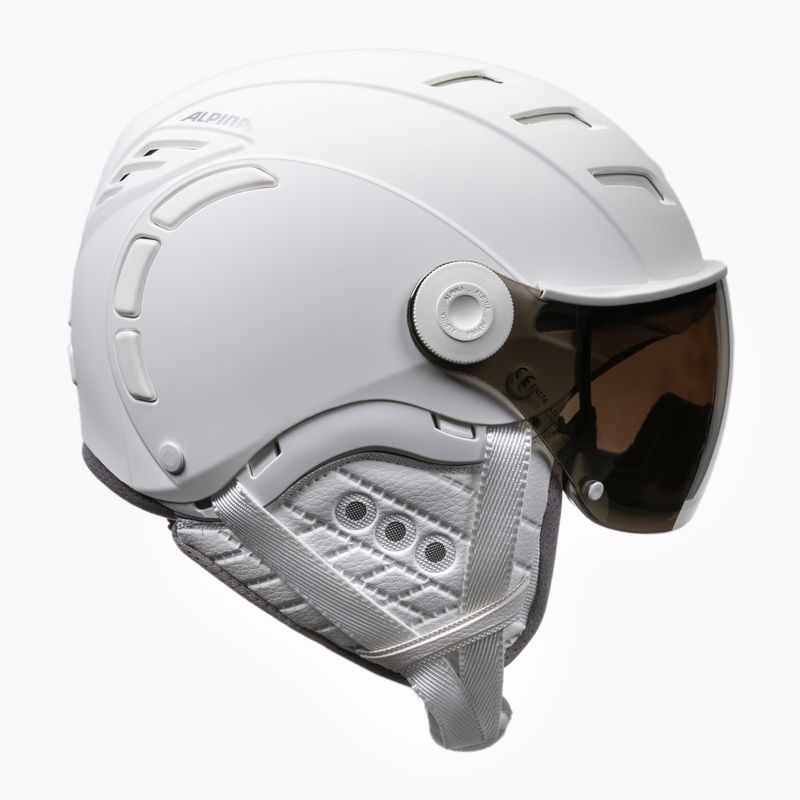 Lyžiarska prilba Alpina Jump 2.0 VM white/gray matt 4