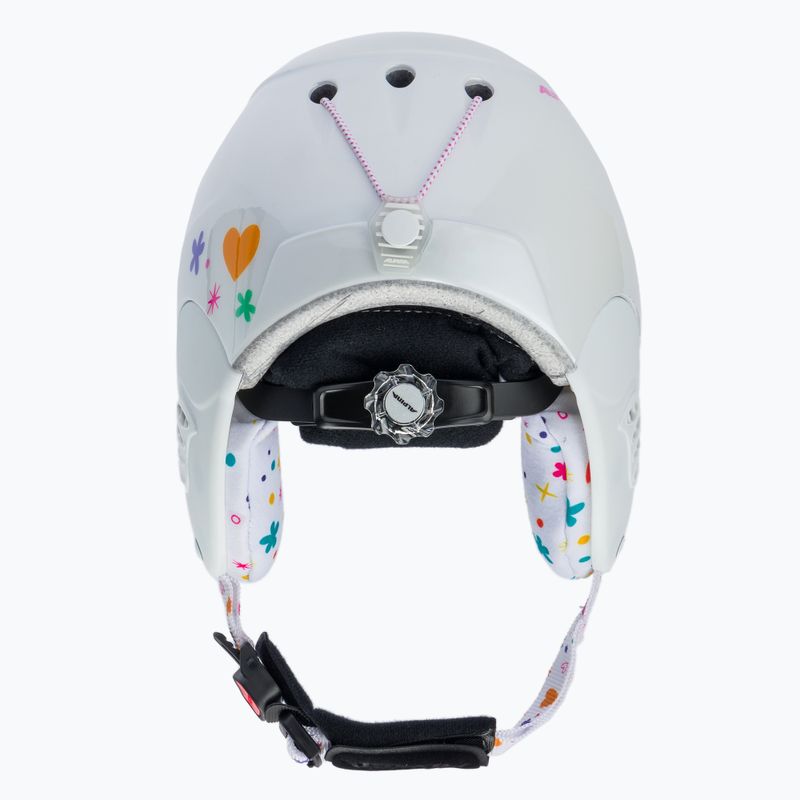Detské lyžiarske prilby Alpina Carat white/deco 3