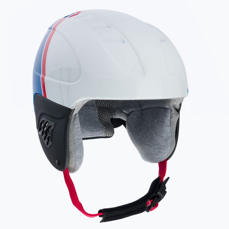 Detské lyžiarske prilby Alpina Carat white/red/blue