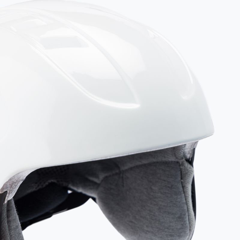 Detské lyžiarske prilby Alpina Carat white/red/blue 6