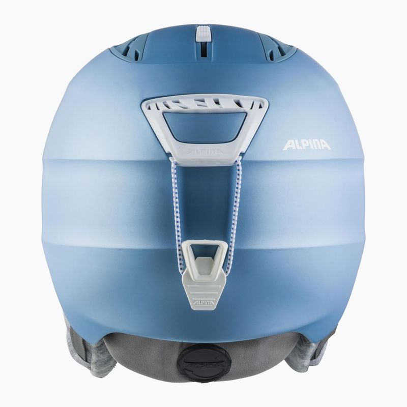 Lyžiarska prilba Alpina Grand skyblue/white matt 15