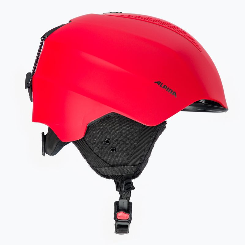Lyžiarska prilba Alpina Grand red matt 4
