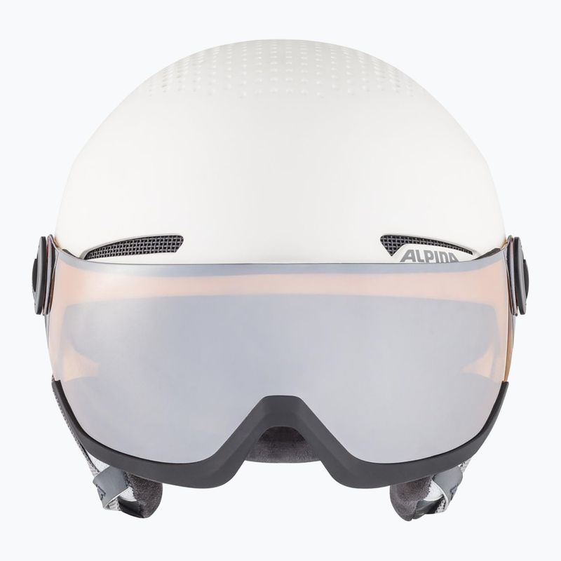 Lyžiarska prilba Alpina Arber Visor Q Lite white matt 10