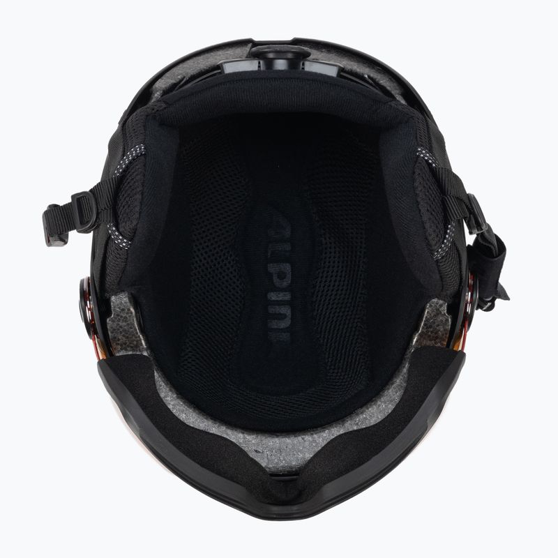 Lyžiarska prilba Alpina Arber Visor Q Lite black matte 5