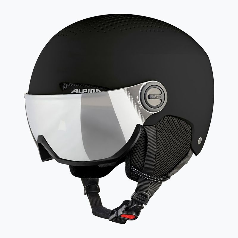 Lyžiarska prilba Alpina Arber Visor Q Lite black matte 9