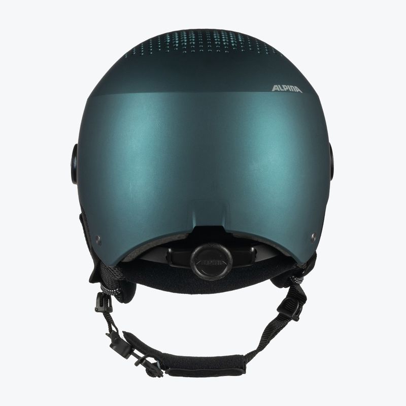Lyžiarska prilba Alpina Arber Visor Q Lite petrol/green matt 3