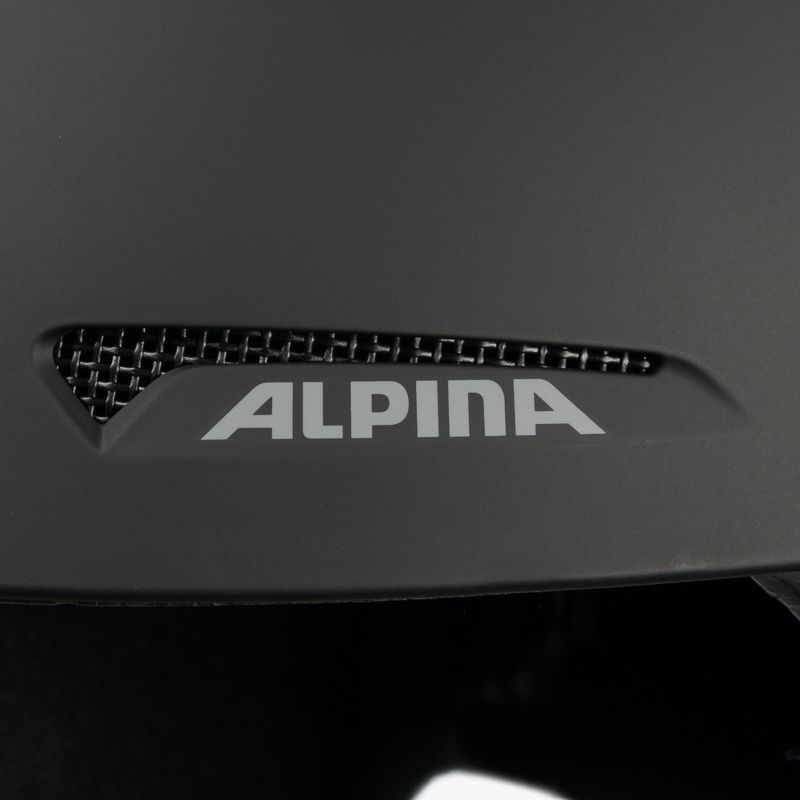 Detské lyžiarske prilby Alpina Zupo black matte 8