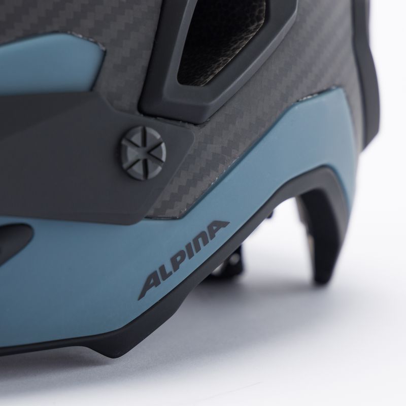 Cyklistická prilba Alpina Rootage dirt blue matt 7