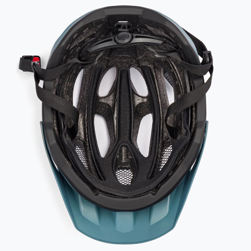 Cyklistická prilba Alpina Carapax 2.0 dirt blue matt 5