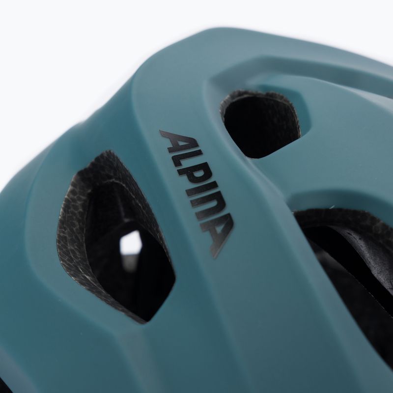 Cyklistická prilba Alpina Carapax 2.0 dirt blue matt 7