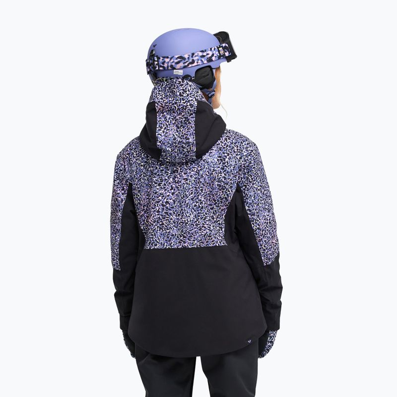 Dámska snowboardová bunda ROXY 20K Ice Haven twilight purple wildin out 3
