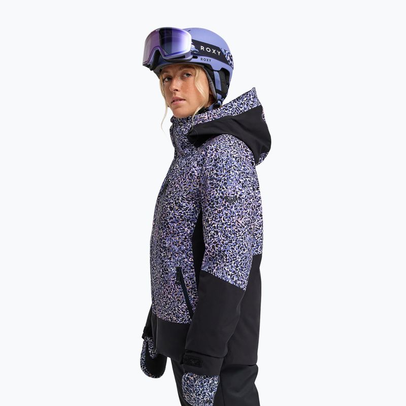 Dámska snowboardová bunda ROXY 20K Ice Haven twilight purple wildin out 4