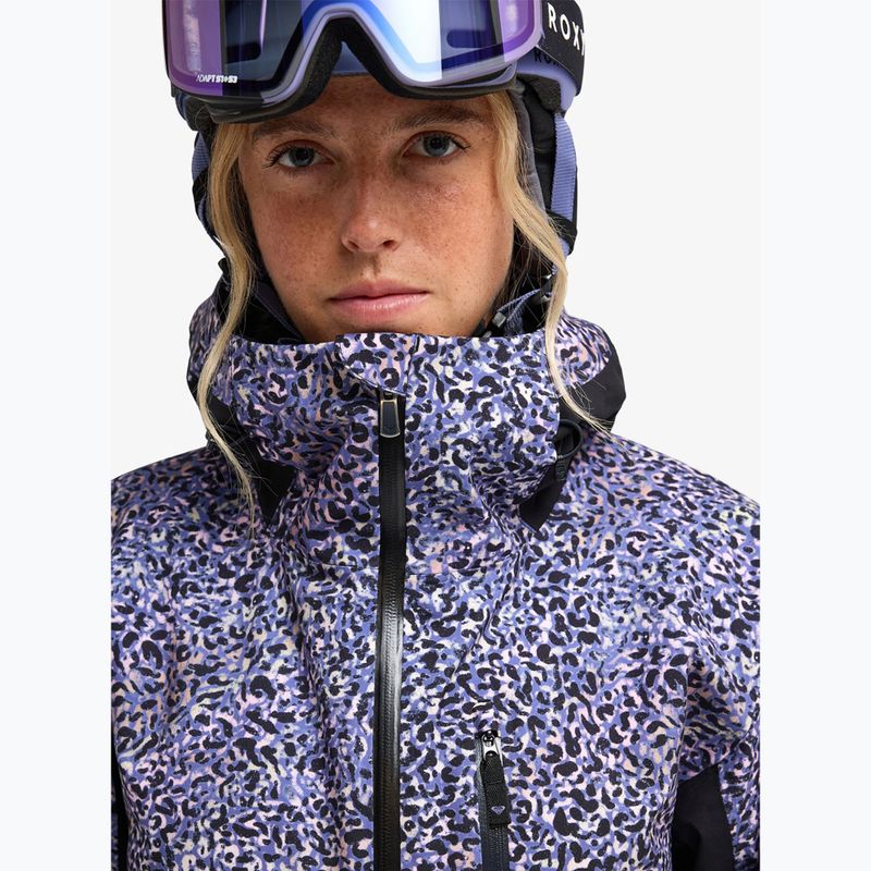 Dámska snowboardová bunda ROXY 20K Ice Haven twilight purple wildin out 10