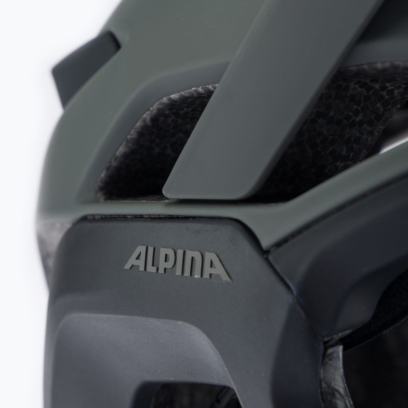 Cyklistická prilba Alpina Rootage Evo coffee/grey matt 7