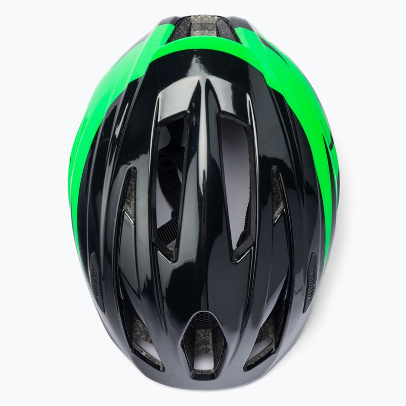 Detská cyklistická prilba Alpina Pico black/green gloss 6