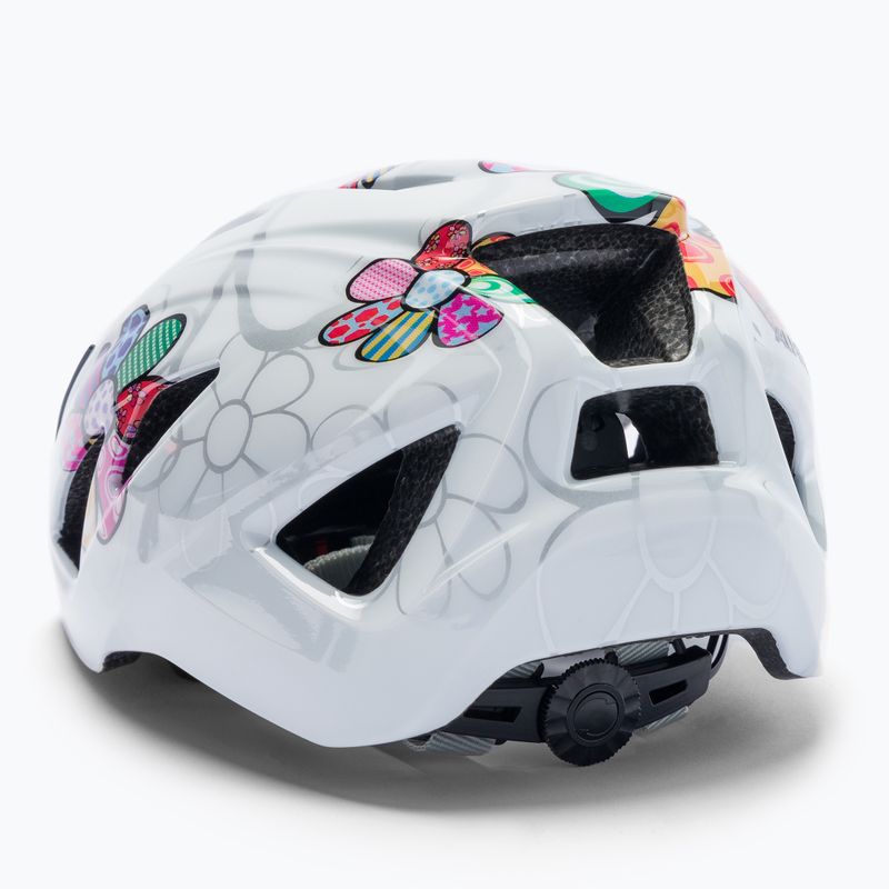Detská cyklistická prilba Alpina Pico pearlwhite/flower gloss 4