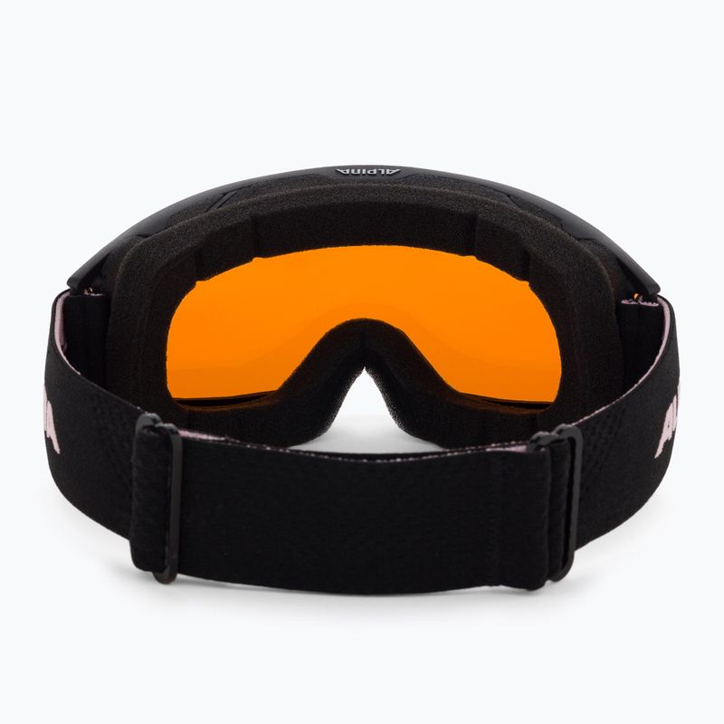 Lyžiarske okuliare Alpina Nakiska black/rose matt/orange 3