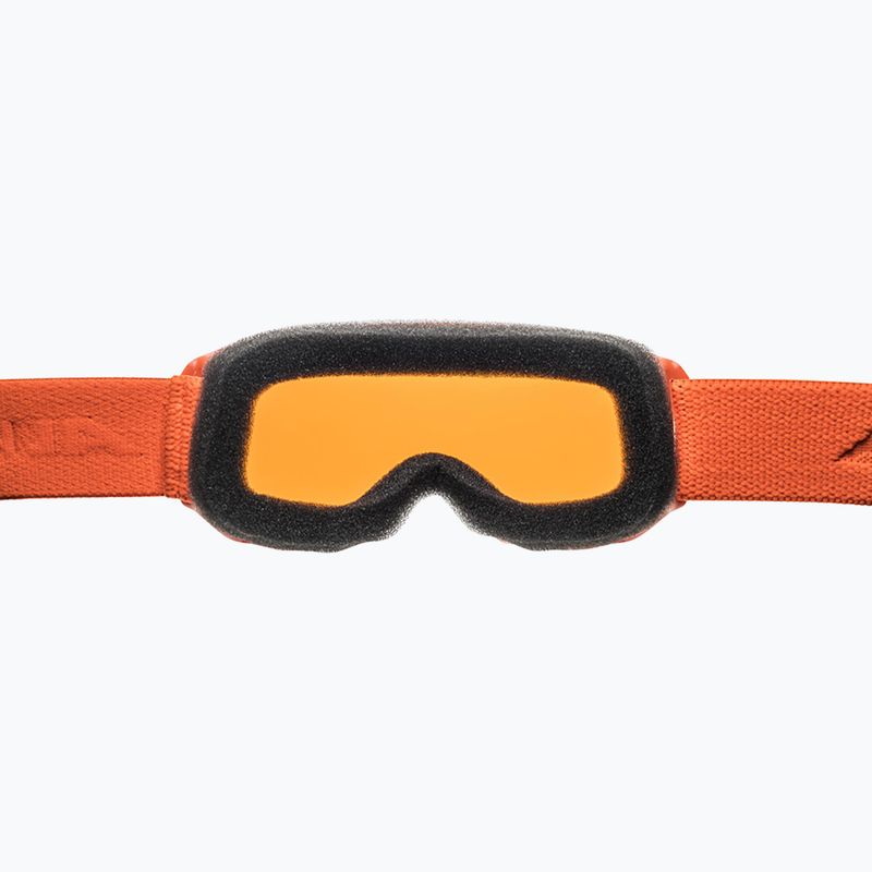 Detské lyžiarske okuliare Alpina Piney pumpkin matt/orange 8