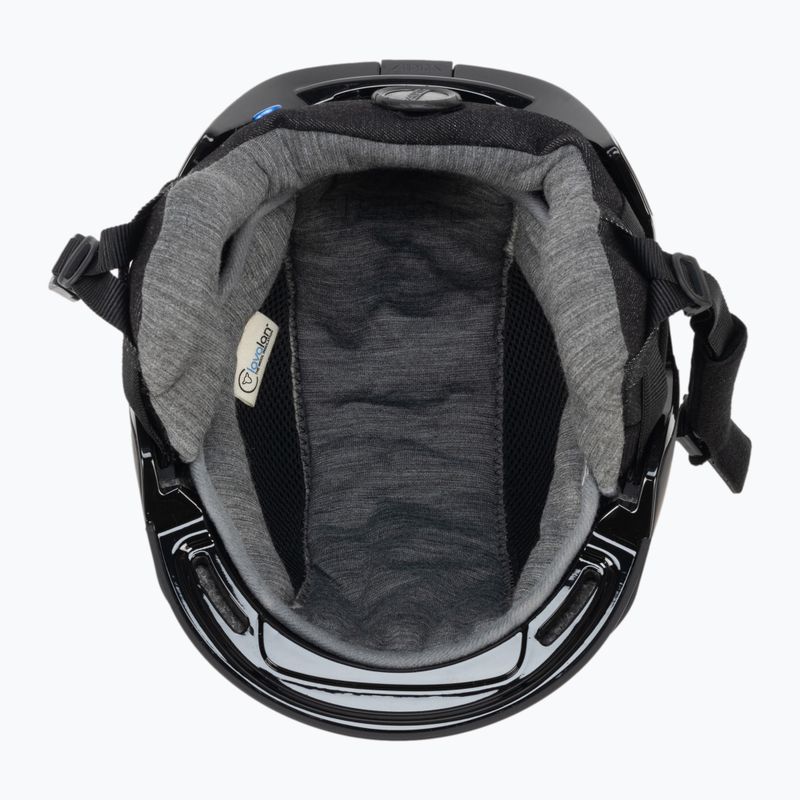 Lyžiarska prilba Alpina Gems black matte 5