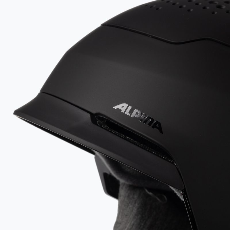 Lyžiarska prilba Alpina Gems black matte 6