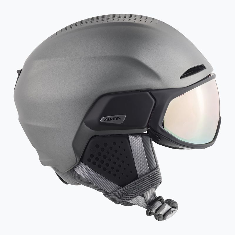 Lyžiarska prilba Alpina Alto QV gunmetal matt 14