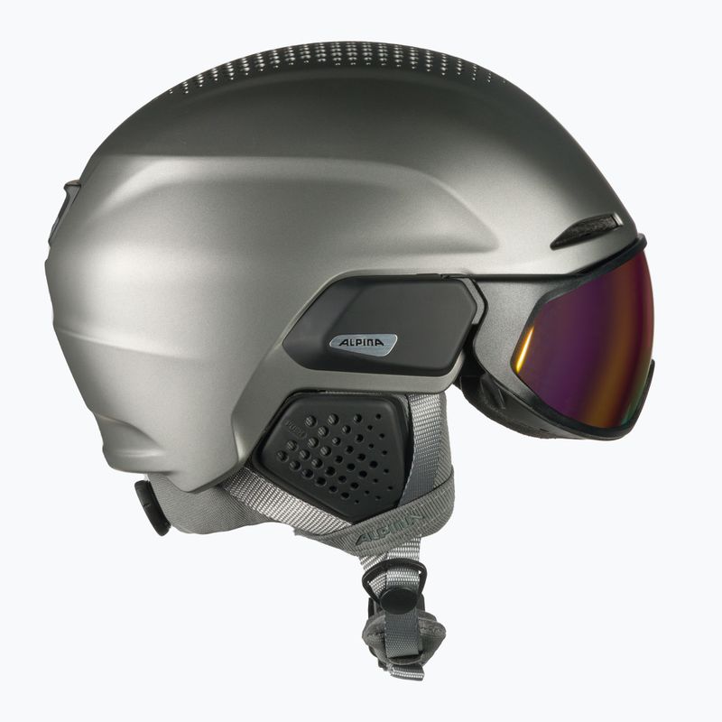 Lyžiarska prilba Alpina Alto QV gunmetal matt 4
