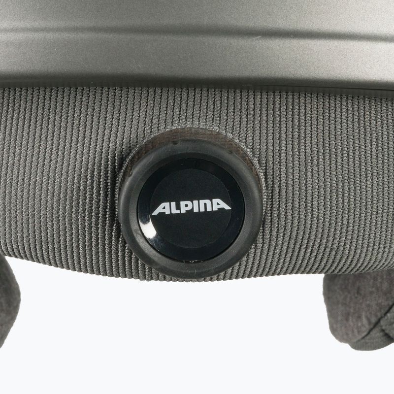 Lyžiarska prilba Alpina Alto QV gunmetal matt 6