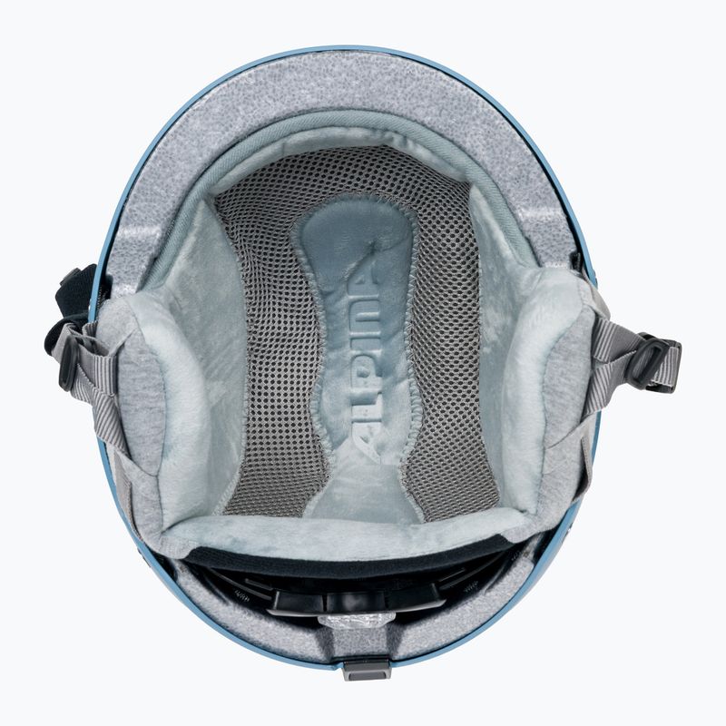 Lyžiarska prilba Alpina Arber skyblue matt 5