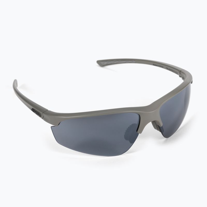 Cyklistické okuliare Alpina Tri-Effect 2.0 moon grey matt/black mirror/clear/orange mirror