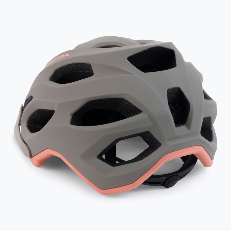 Cyklistická prilba Alpina Carapax 2.0 moon grey peach matt 4