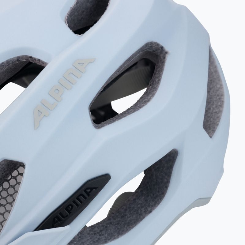 Cyklistická prilba Alpina Carapax 2.0 dove blue/grey matte 7