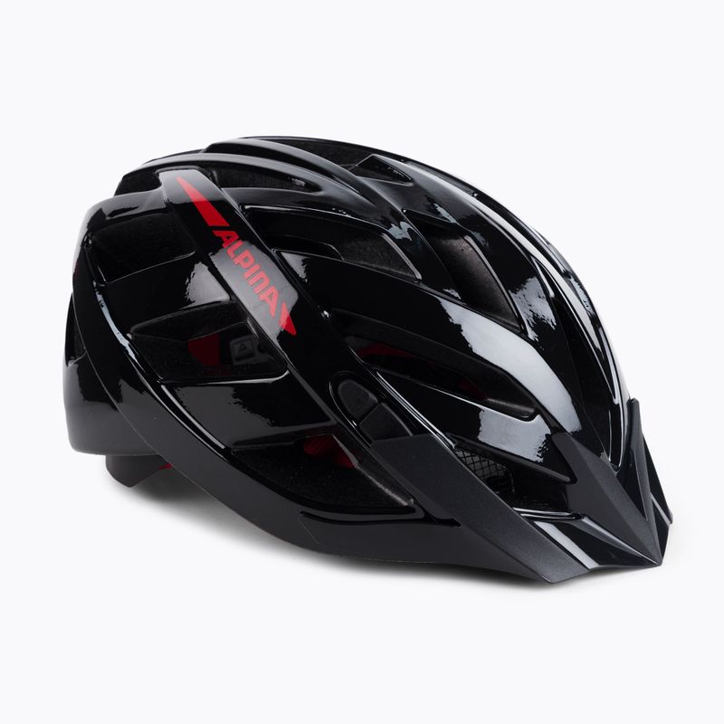 Cyklistická prilba Alpina Panoma 2.0 black/red gloss