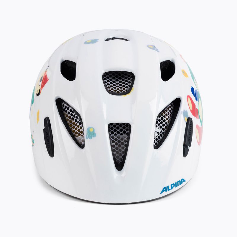 Detská cyklistická prilba Alpina Ximo white bear gloss 2