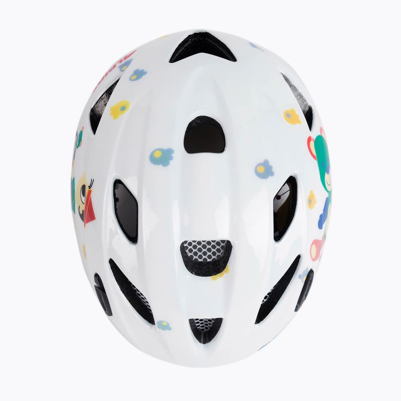 Detská cyklistická prilba Alpina Ximo white bear gloss 6