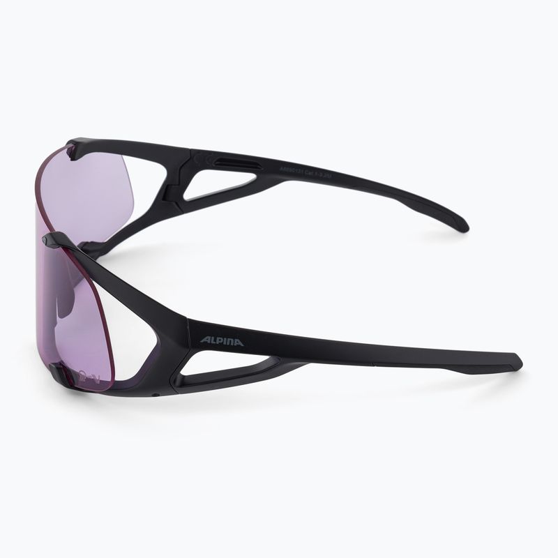 Slnečné okuliare Alpina Hawkeye Q-Lite V black matt/purple 4