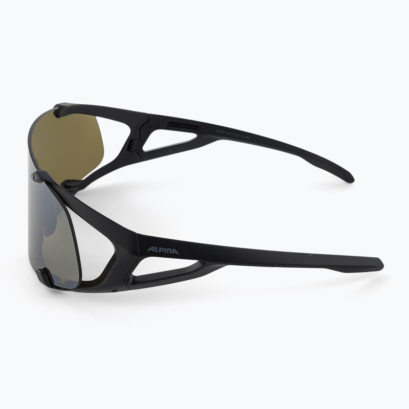 Slnečné okuliare Alpina Hawkeye Q-Lite black matt/silver mirror 4