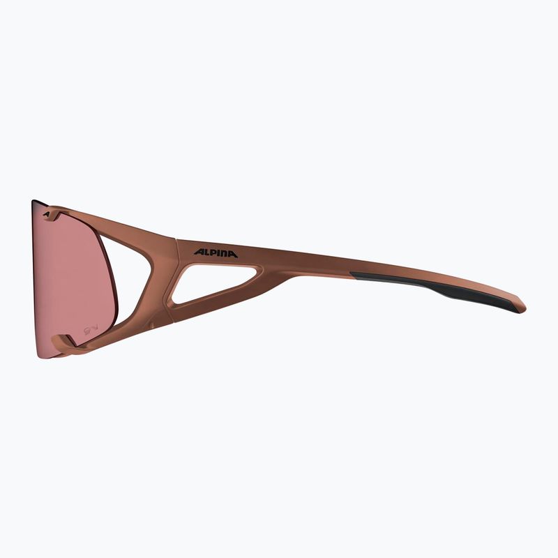 Slnečné okuliare Alpina Hawkeye Q-Lite brick matt/black red mirror 3