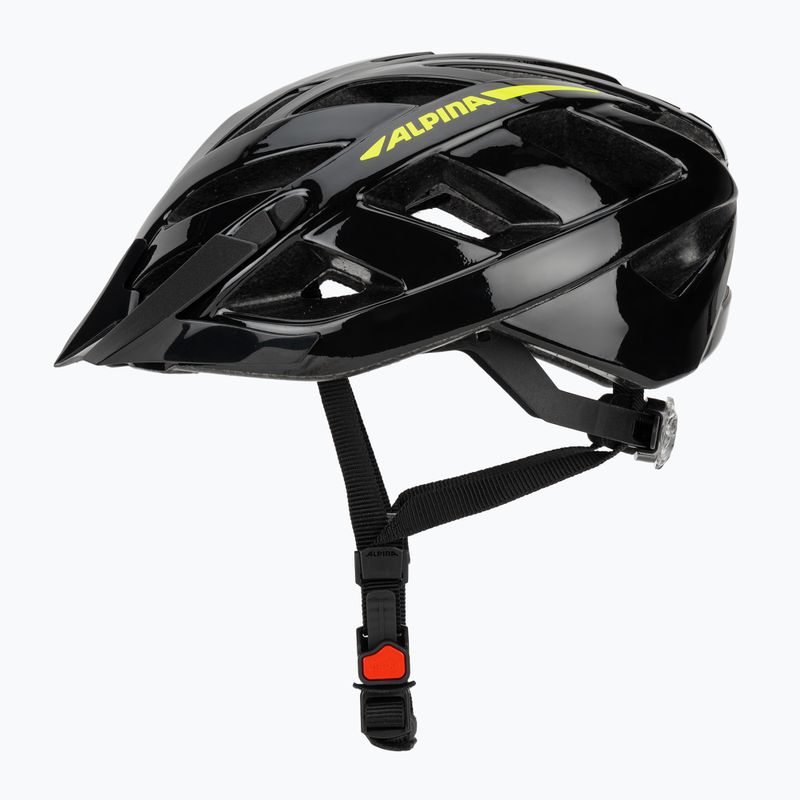 Cyklistická prilba Alpina Panoma 2.0 black/neon yellow gloss 3