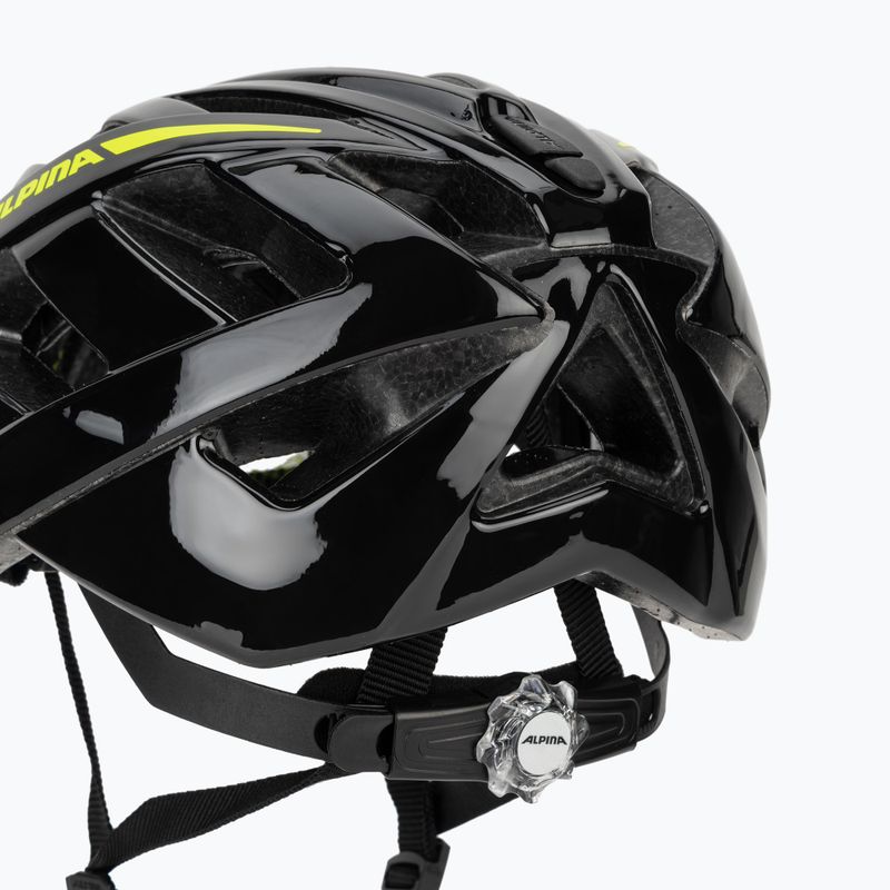 Cyklistická prilba Alpina Panoma 2.0 black/neon yellow gloss 8