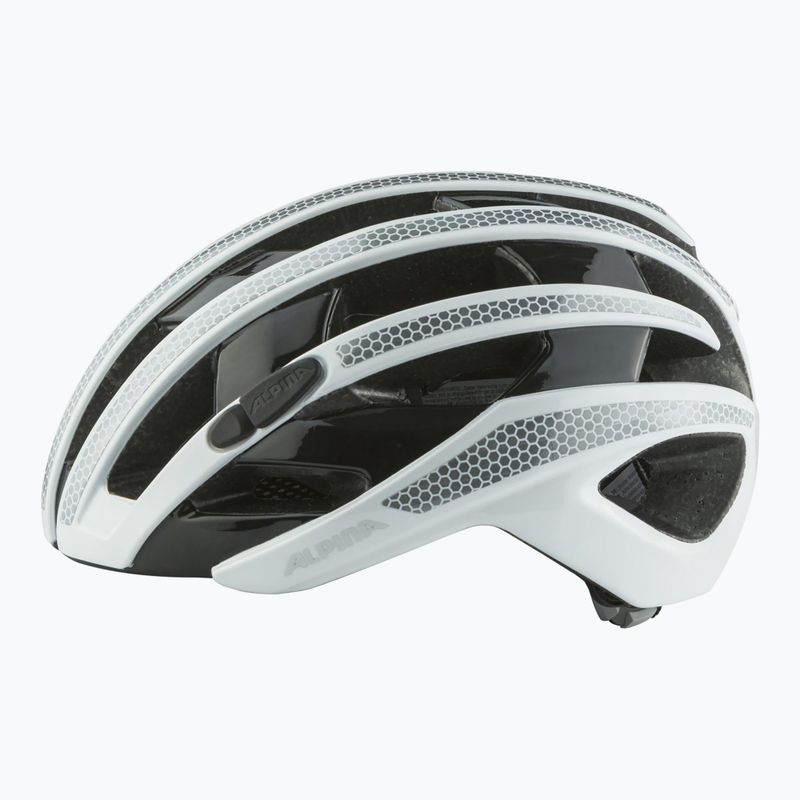 Cyklistická prilba Alpina Ravel Reflective white gloss 6