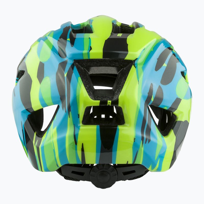 Detská cyklistická prilba Alpina Pico neónovo green/blue/gloss 4