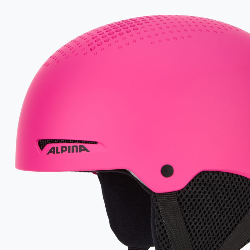 Detská lyžiarska prilba Alpina Zupo pink matt 7