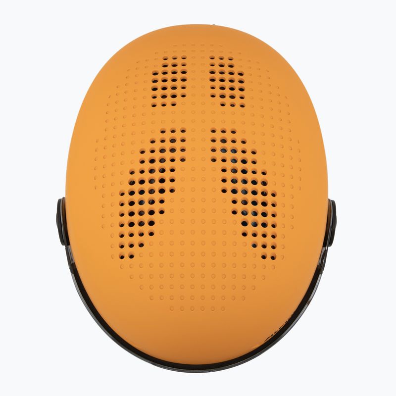 Detská lyžiarska prilba Alpina Zupo Visor Q-Lite burned/ yellow matt 6