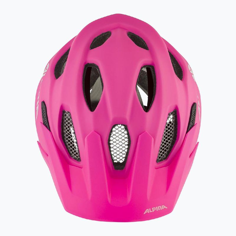 Detská cyklistická prilba Alpina Carapax shocking pink matte 3