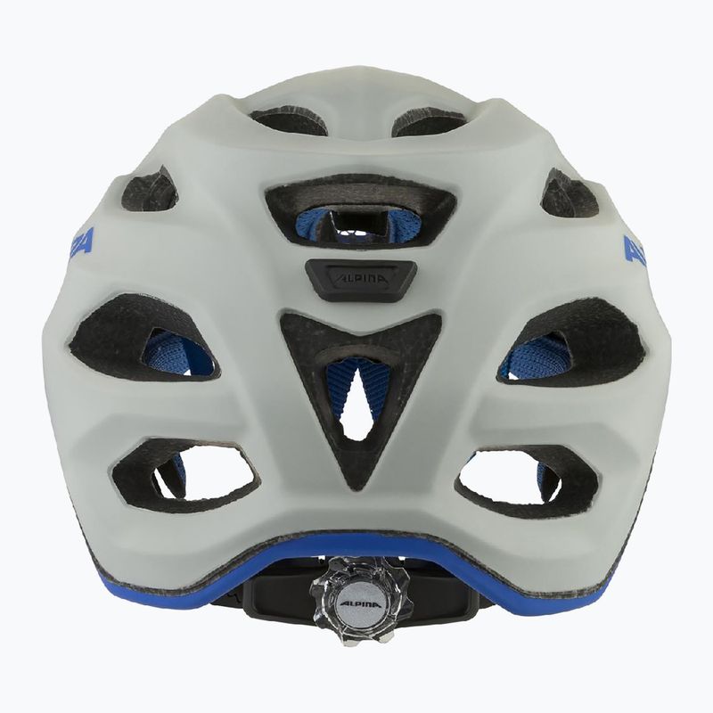 Detská cyklistická prilba Alpina Carapax smoke grey/blue matt 8
