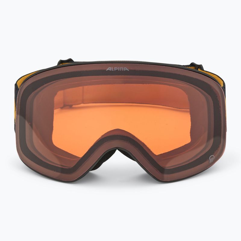Lyžiarske okuliare Alpina Ladis Q black/ gold matt/ gold 2