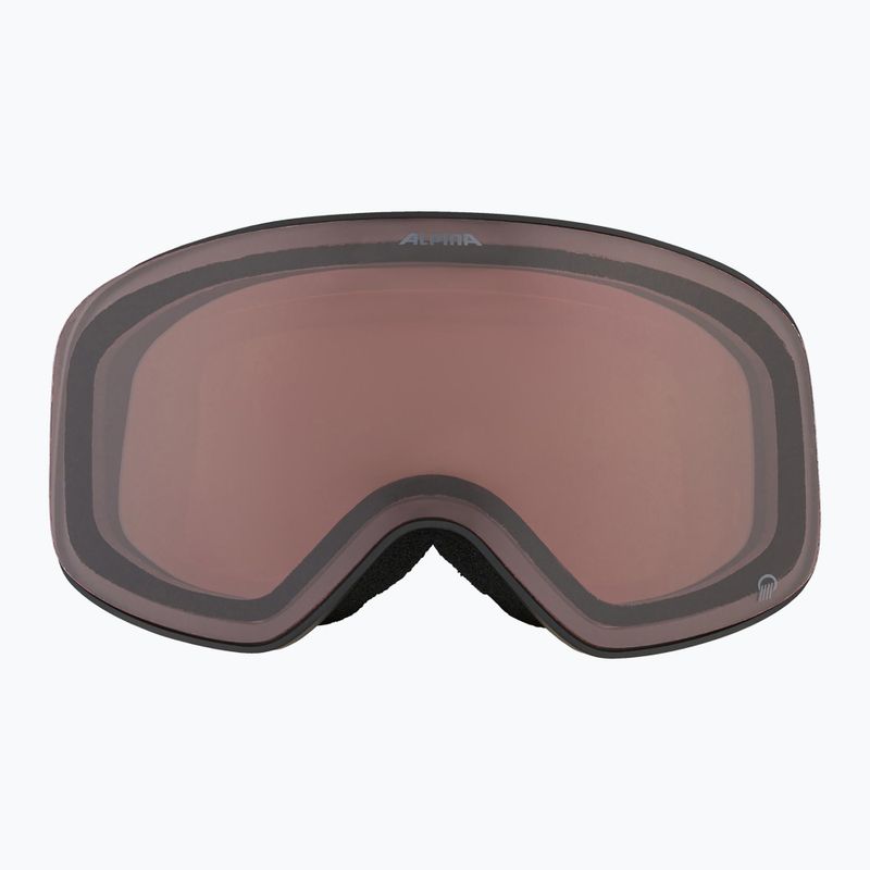 Lyžiarske okuliare Alpina Ladis Q black/ gold matt/ gold 6