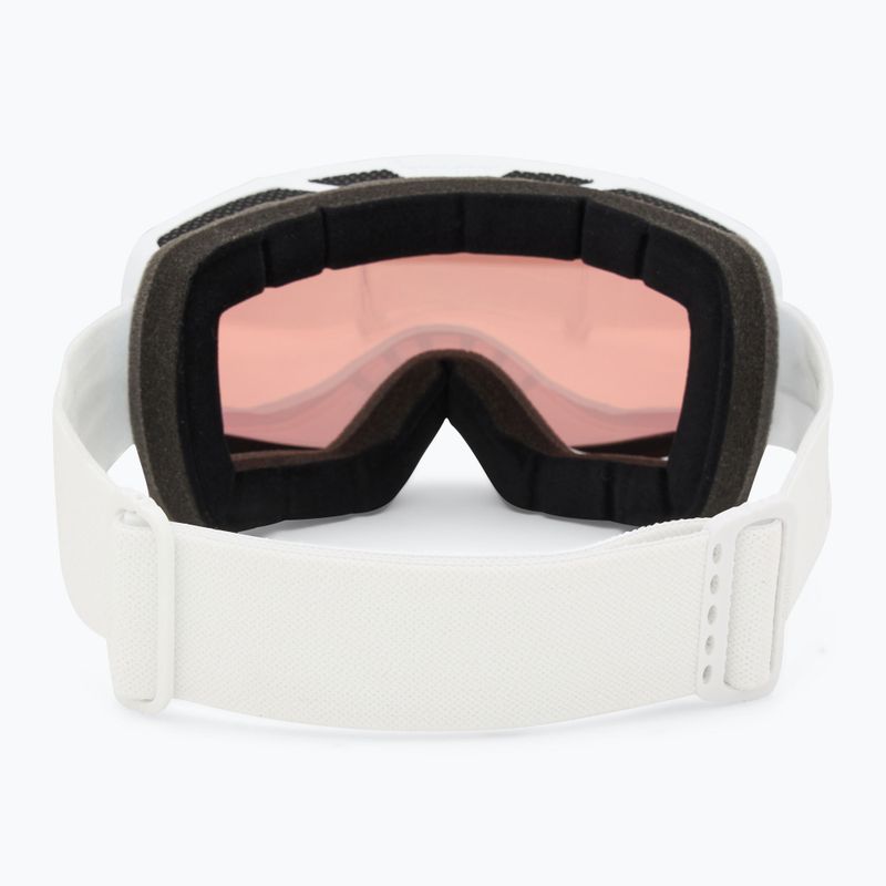 Lyžiarske okuliare Alpina Taos QV white matt/ gold 3