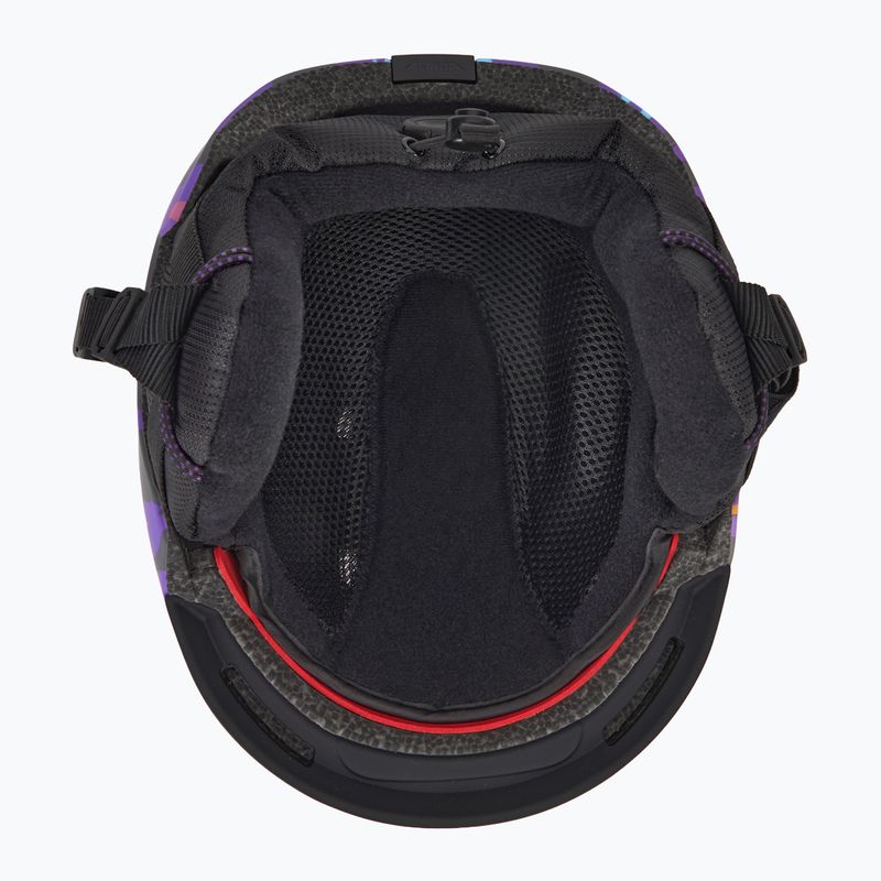 Detská lyžiarska prilba Alpina Brix midnight/ grey leo matt 5